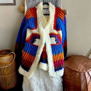 Crochet 70’s fall sweater
